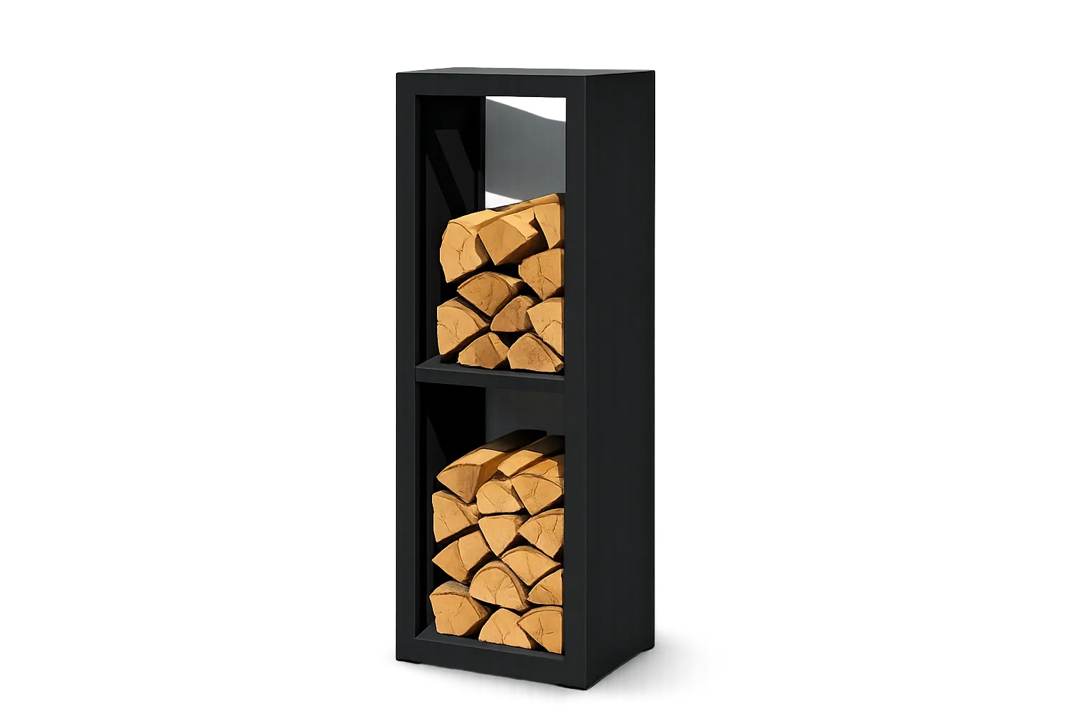 Vertical 2-tier aluminium