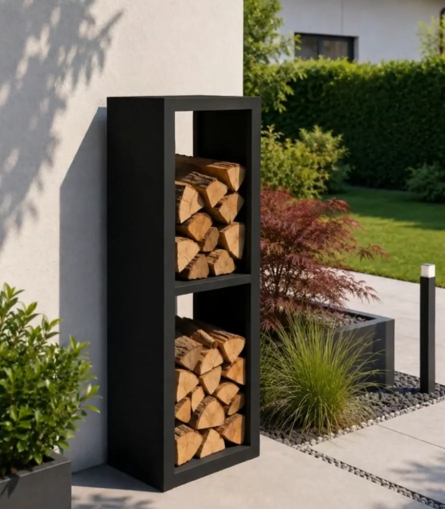 Vertical 2-tier aluminium - environnement