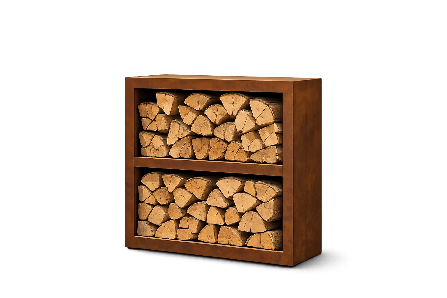 2-tier Corten steel