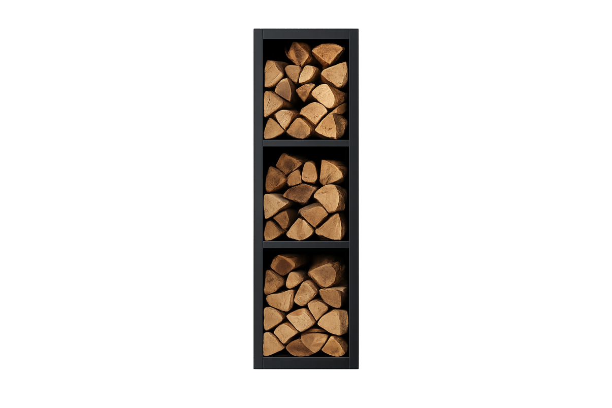 Vertical 3-tier aluminium