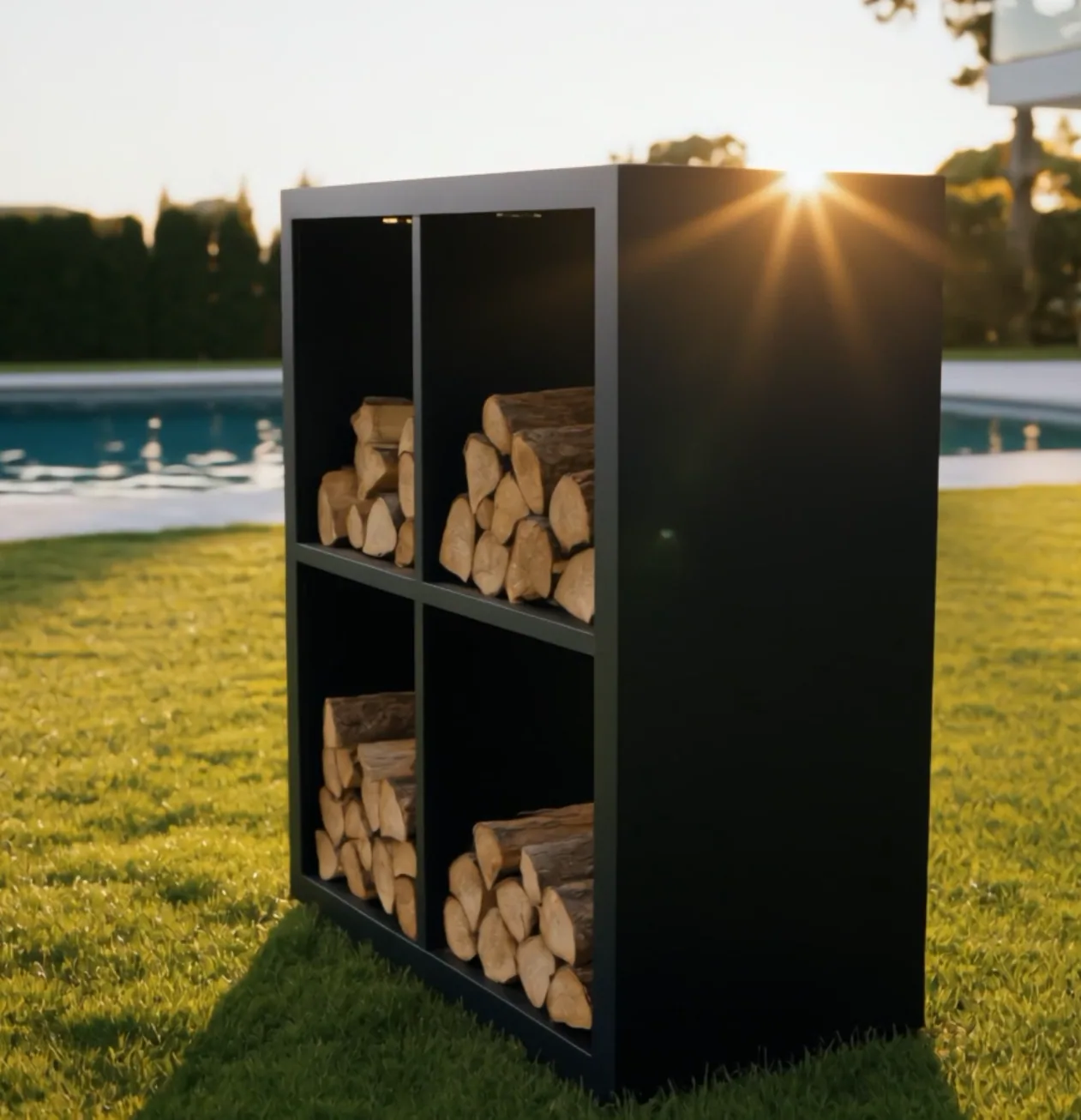 4-compartment aluminium - 1