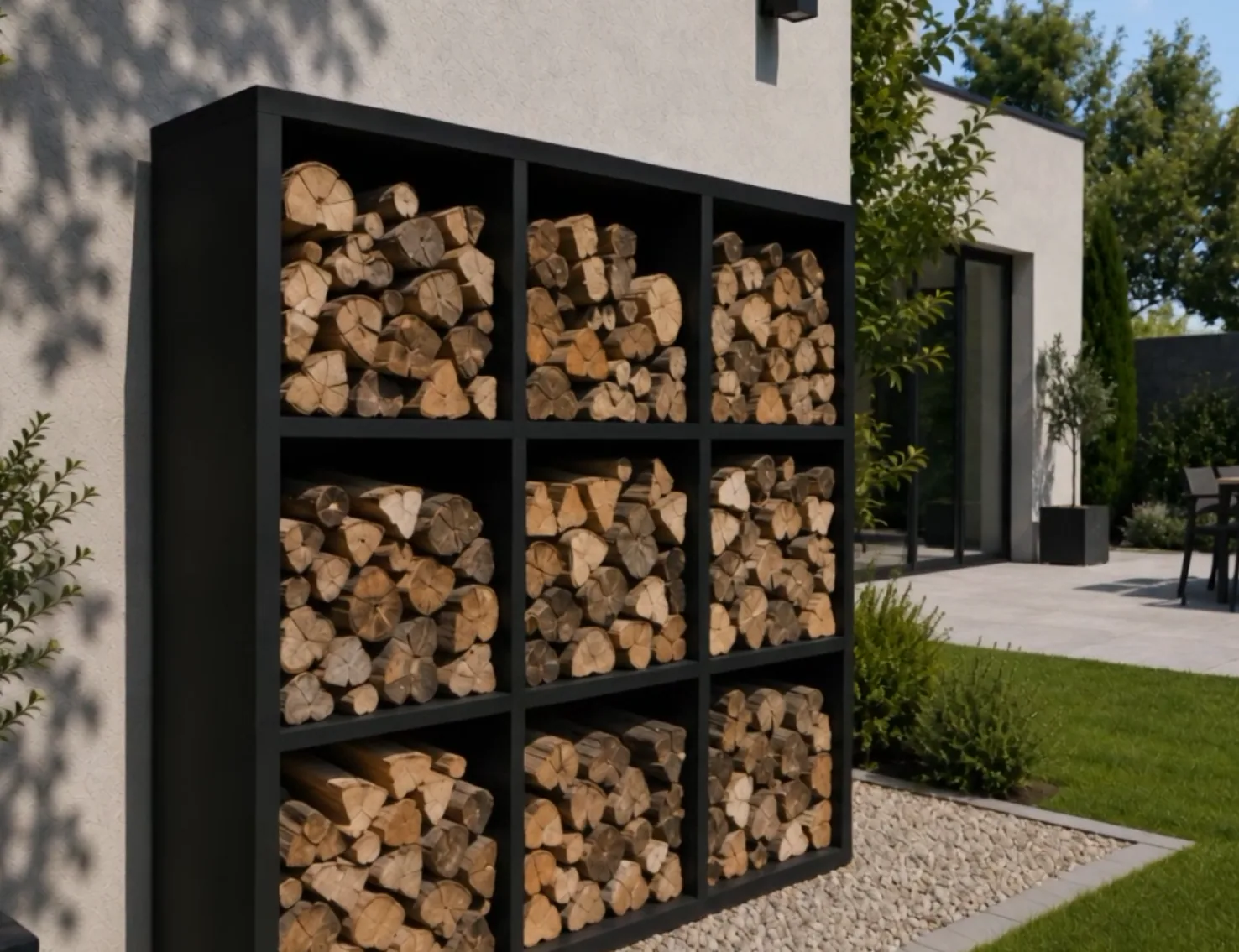 9-compartment aluminium - environnement