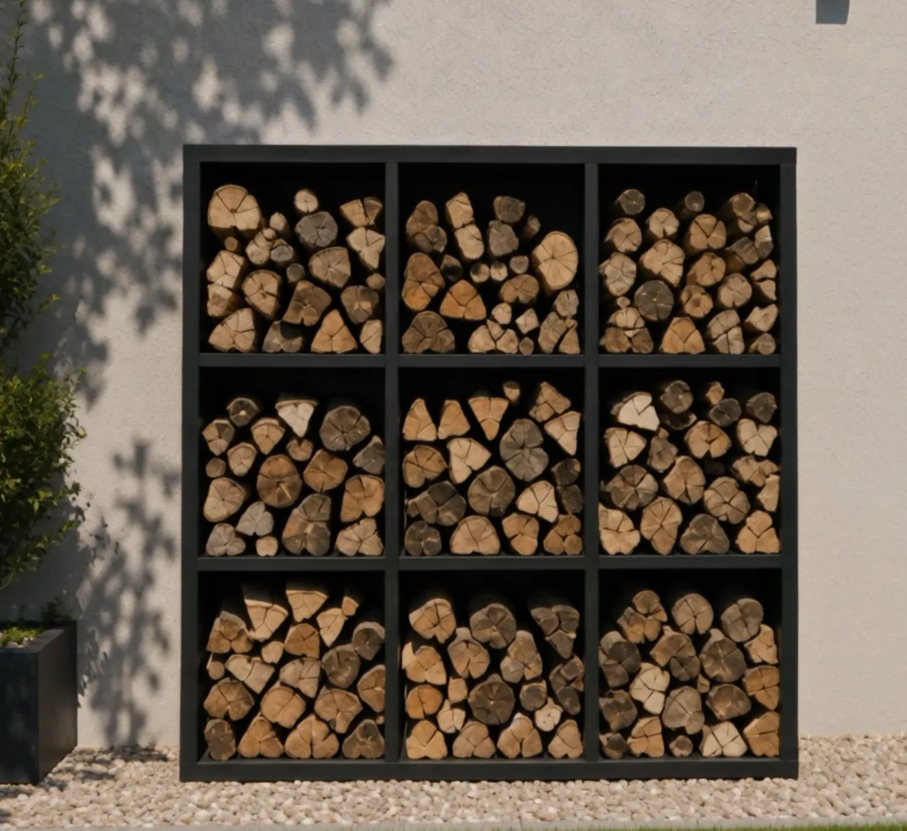 9-compartment aluminium - mise en situation