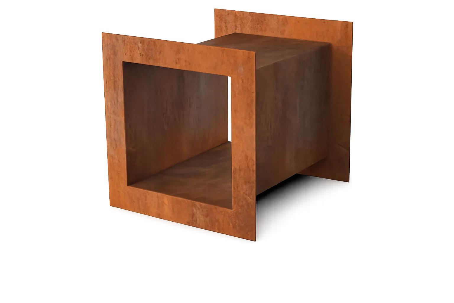 Fortito square Corten window module