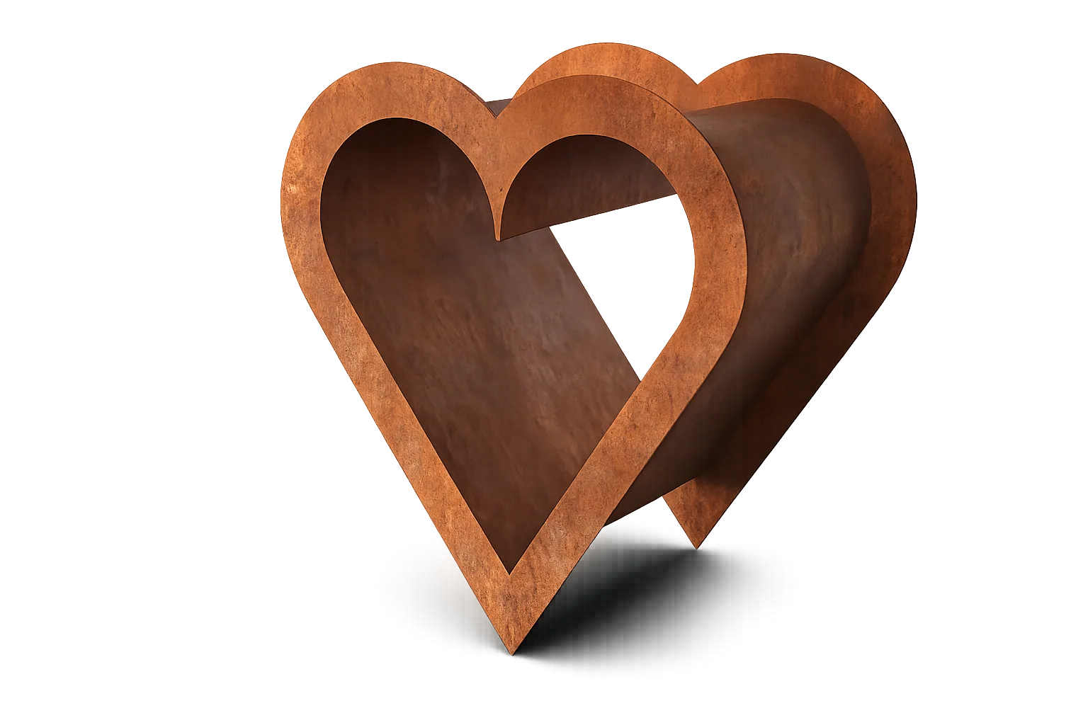 Meum decorative Corten heart