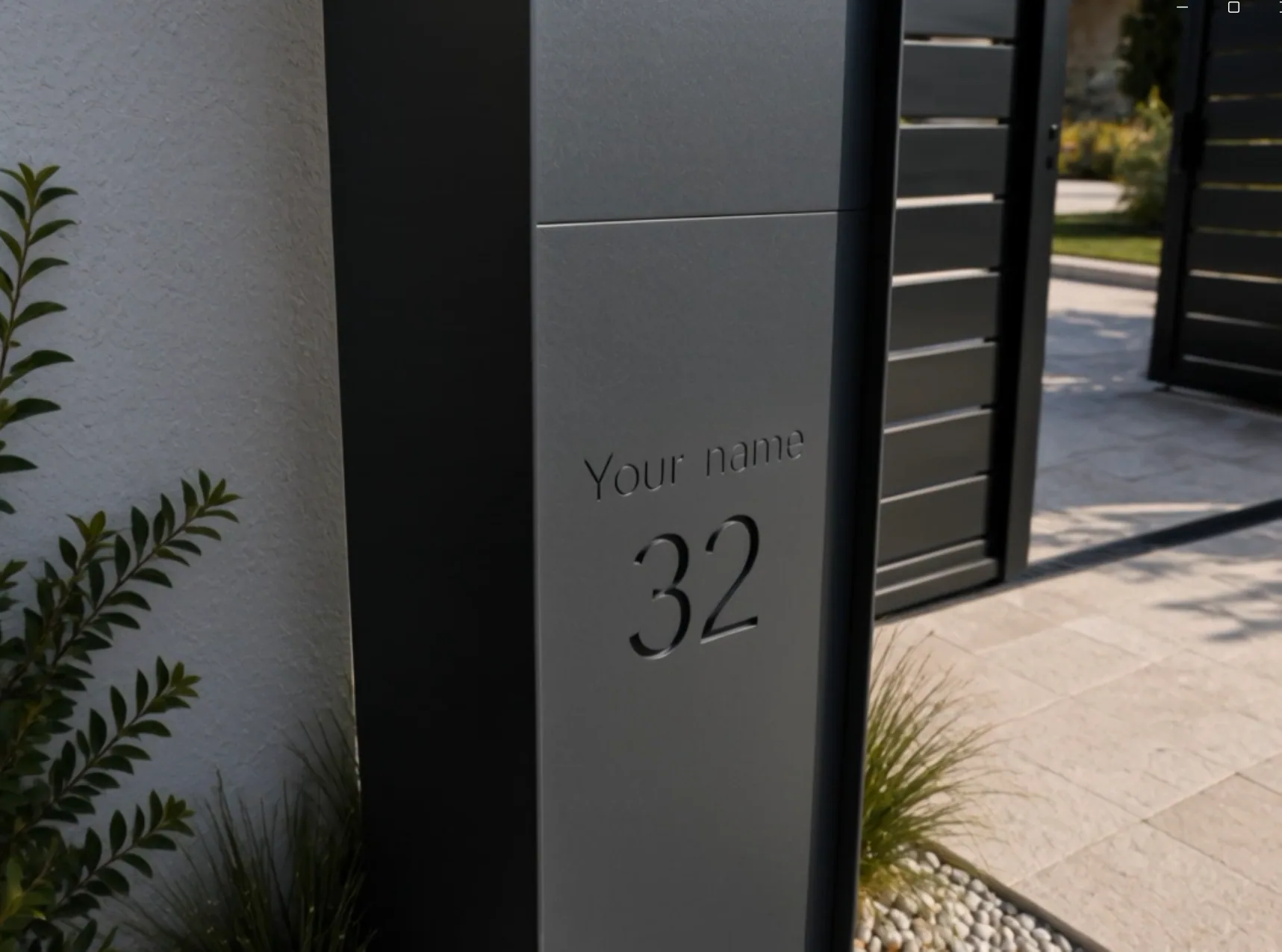Stele Aluminium - perspective