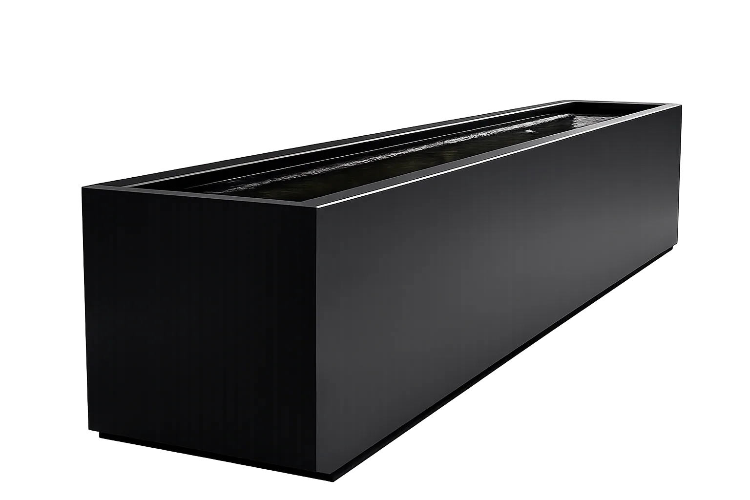 Rectangular water basin