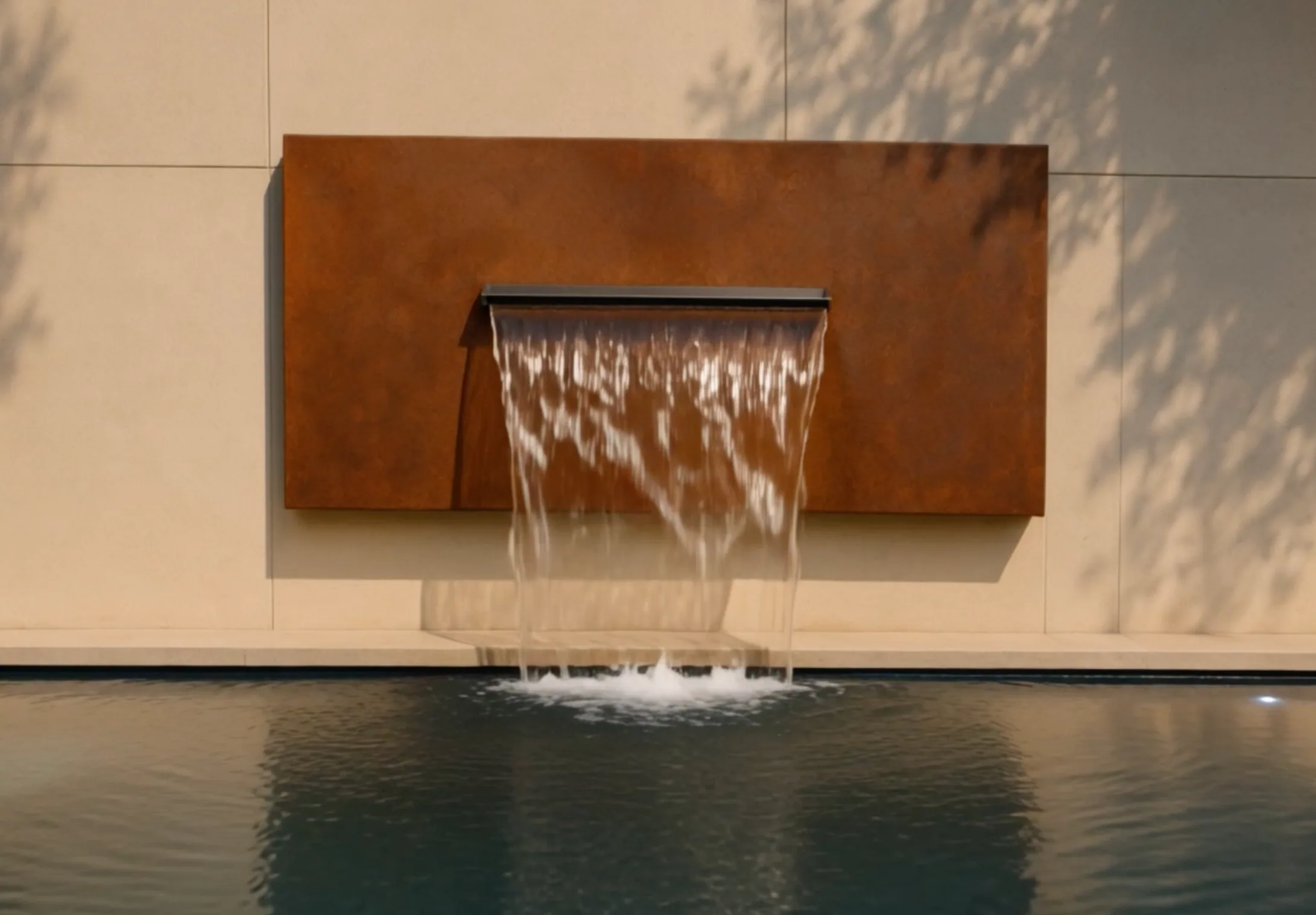 Wasserwand „Célestin Corten“ - environnement